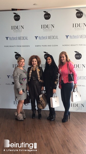 Eau De Vie-Phoenicia Beirut-Downtown Social Event Yazbeck Medical launch IDUN Minerals Stockholm Lebanon
