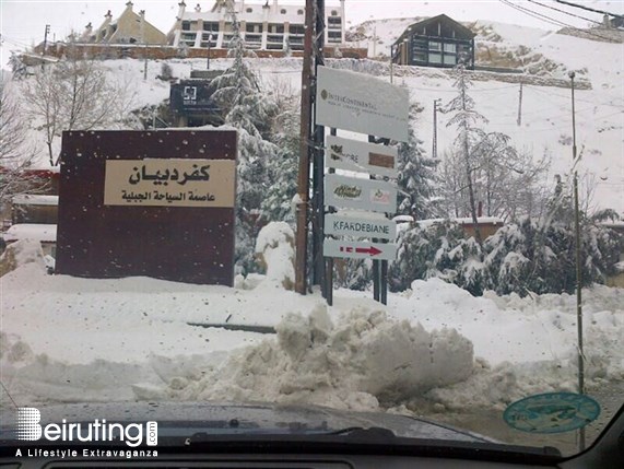 Snow in March 2014 Photo Tourism Visit Lebanon