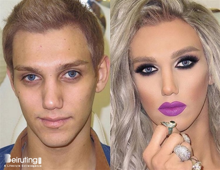 Beiruting - Life Style Blog - Male Makeup Artist Transforms young Diab