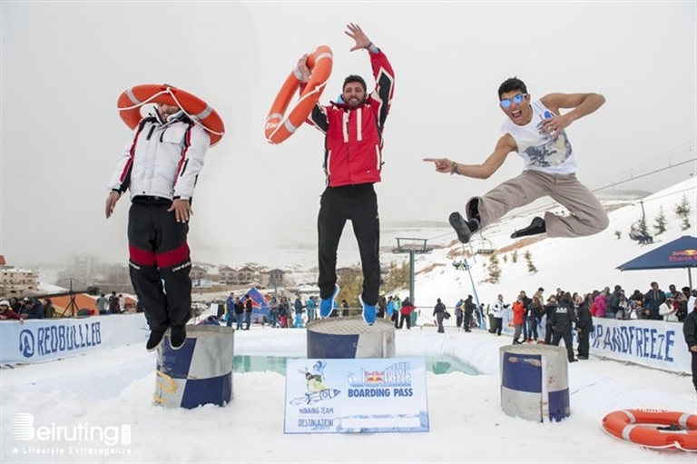 umoral Tæller insekter med undtagelse af Beiruting - Life Style Blog - For the second time, Red Bull Jump & Freeze  hits the slopes of Mzaar!