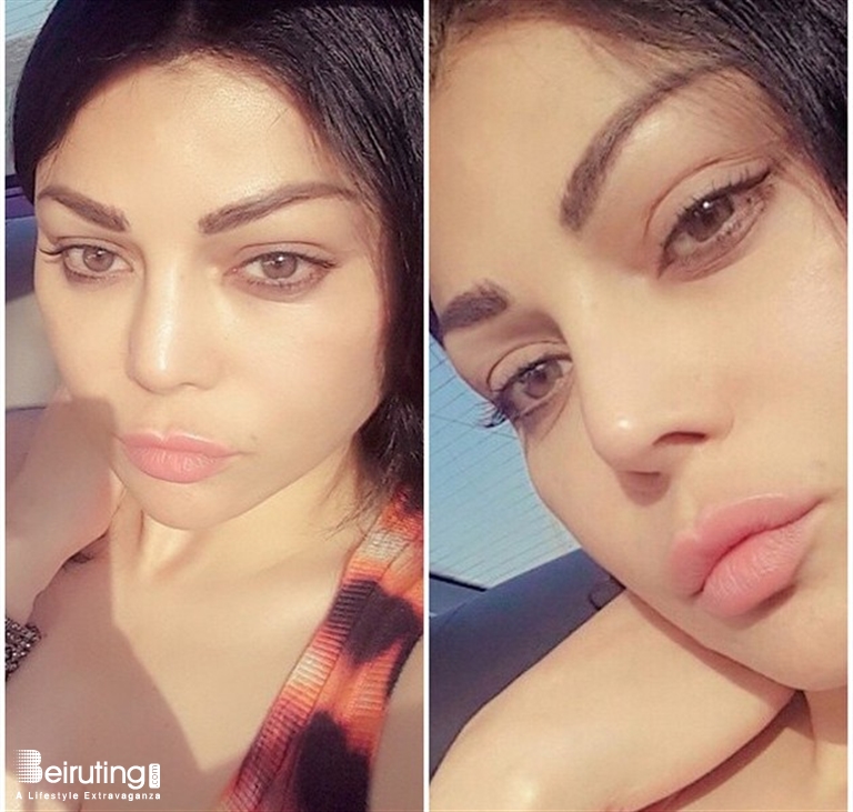 Haifa Wehbe Without Makeup