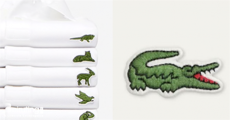 Lacoste replaces iconic crocodile logo