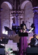 Baalback Festival Concert  Abeer Nehme at Baalbeck Festival Lebanon