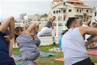 Le Blanc Bleu Jbeil Outdoor Hatha Yoga Session at Le Blanc Bleu Lebanon