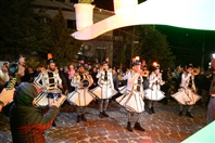 Nightlife Becharre celebrating Christmas Lebanon