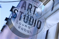 Activities Beirut Suburb Exhibition Opening of Louma Rabah Art Studio Lebanon