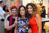 Activities Beirut Suburb Exhibition Opening of Louma Rabah Art Studio Lebanon