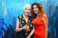 Activities Beirut Suburb Exhibition Opening of Louma Rabah Art Studio Lebanon