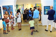 Activities Beirut Suburb Exhibition Opening of Louma Rabah Art Studio Lebanon