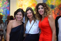 Activities Beirut Suburb Exhibition Opening of Louma Rabah Art Studio Lebanon