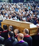 Outdoor Funeral of Patriarch Sfeir Lebanon