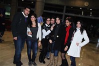 University Event Sagesse Students Christmas Gathering Lebanon