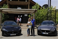 The Notch Mzaar,Kfardebian Outdoor Maserati Summer Event organized by Maserati Club president Dr. Antoine Chaoul Lebanon