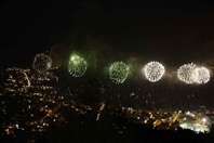 Bay Lodge Jounieh Outdoor Jounieh Fireworks Show from Bay Lodge Lebanon