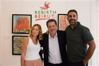 Social Event Rebirth Beirut art exhibition in collabnoration with the Gallerist  Lebanon