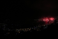 Bay Lodge Jounieh Nightlife Jounieh Fireworks Show from Bay Lodge Lebanon