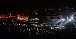 Byblos International Festival Jbeil Concert Mashrou' Leila at Byblos International Festival Lebanon