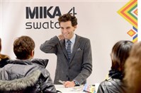 Around the World Social Event Mika Swatch Signing Lebanon