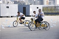 Biel Beirut-Downtown Outdoor RotarBike Rally Paper Lebanon