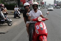 Roadster Diner Beirut-Downtown Social Event VESPA Rally Paper Lebanon