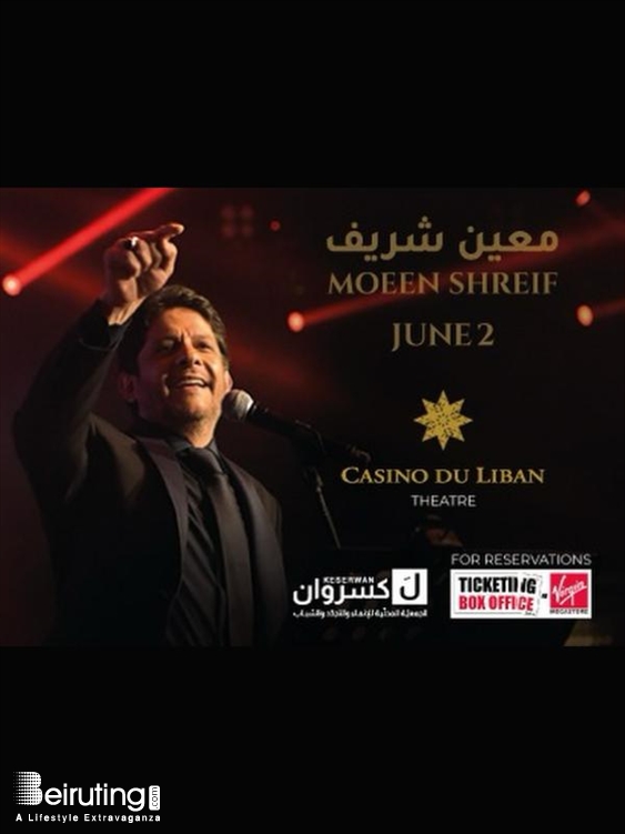 Casino du Liban Jounieh Concert Moeen Shreif at Casino Du Liban Lebanon