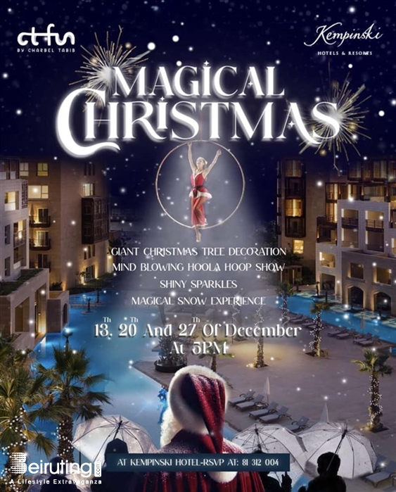 Kempinski Summerland Hotel  Damour Social Event Magical Christmas at Kempinski Lebanon