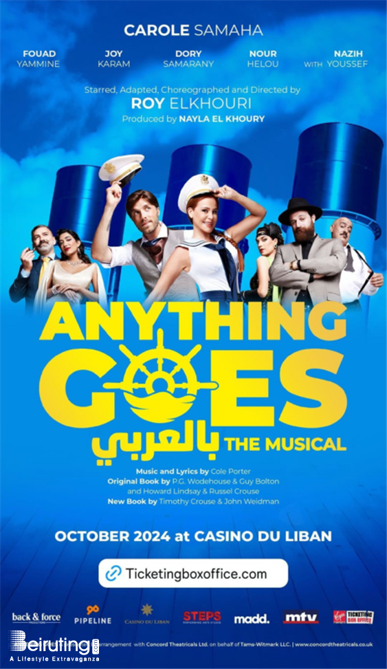 Casino du Liban Jounieh Theater Anything Goes Bel Arabi Lebanon