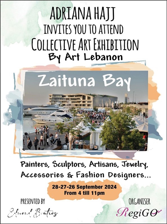 Zaitunay Bay Beirut-Downtown Exhibition Collective Art Exhibition by Art Lebanon Lebanon