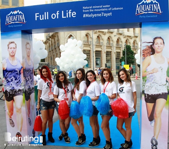 Beirut Waterfront Beirut-Downtown Outdoor Aquafina at Beirut Marathon 2016 Lebanon