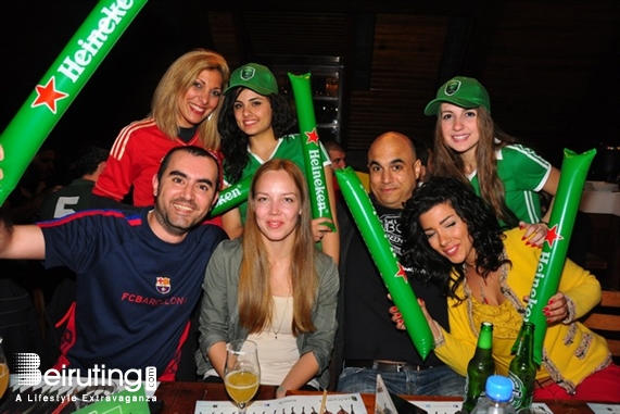 Shtrumpf  Beirut-Ashrafieh Social Event  Heineken Champions League Game Lebanon