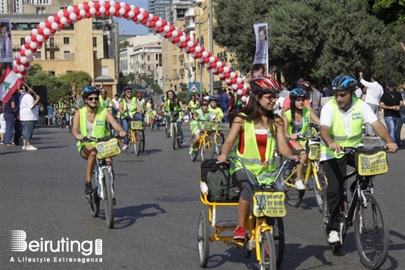 Activities Beirut Suburb Outdoor Gebran Tueni Rally Paper Lebanon