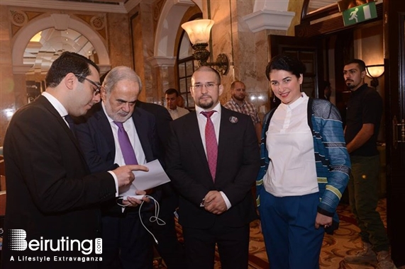 Phoenicia Hotel Beirut Beirut-Downtown Social Event The First Russian Film Festival in Lebanon Press Conference Lebanon