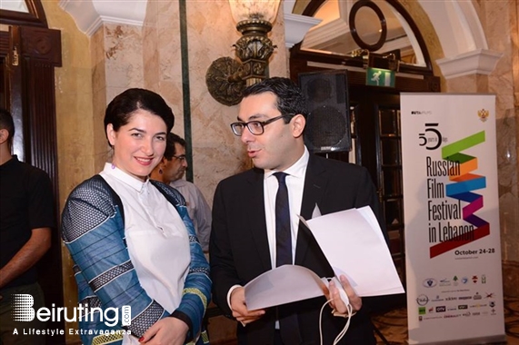 Phoenicia Hotel Beirut Beirut-Downtown Social Event The First Russian Film Festival in Lebanon Press Conference Lebanon