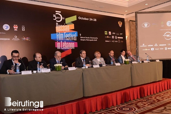 Phoenicia Hotel Beirut Beirut-Downtown Social Event The First Russian Film Festival in Lebanon Press Conference Lebanon