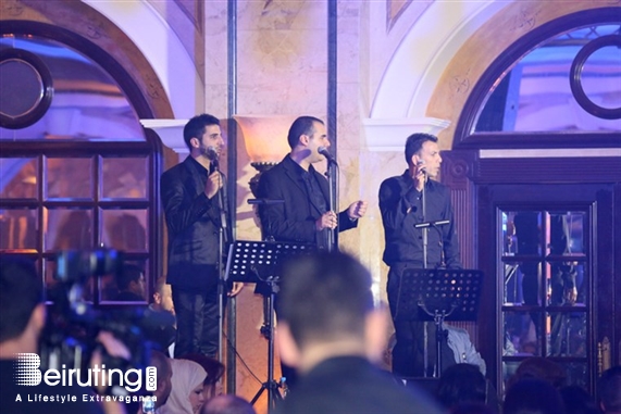 Phoenicia Hotel Beirut Beirut-Downtown New Year Wael Kfoury & Kazem el Saher on new year Lebanon