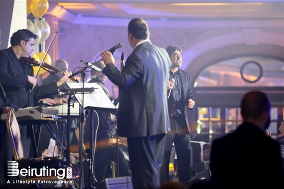 Phoenicia Hotel Beirut Beirut-Downtown New Year Wael Kfoury & Kazem el Saher on new year Lebanon