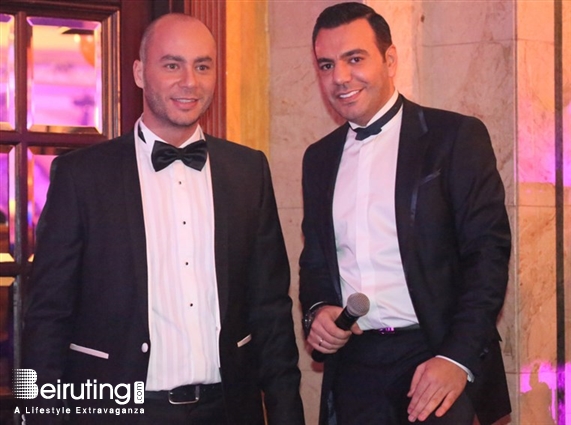 Phoenicia Hotel Beirut Beirut-Downtown New Year Wael Kfoury & Kazem el Saher on new year Lebanon