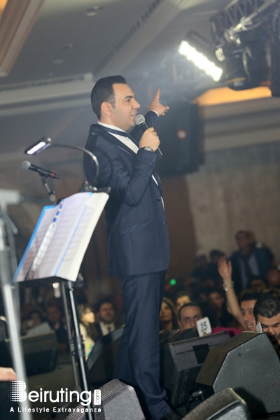 Phoenicia Hotel Beirut Beirut-Downtown New Year Wael Kfoury & Kazem el Saher on new year Lebanon