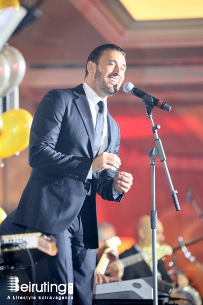 Phoenicia Hotel Beirut Beirut-Downtown New Year Wael Kfoury & Kazem el Saher on new year Lebanon