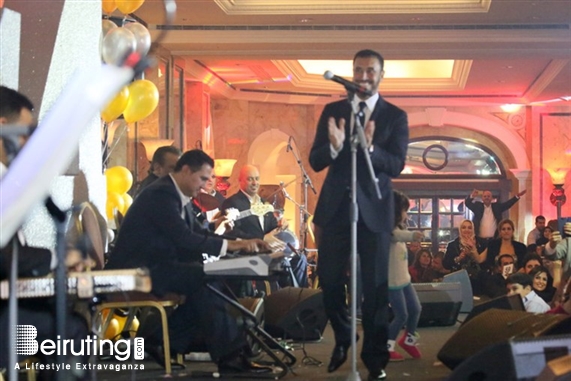 Phoenicia Hotel Beirut Beirut-Downtown New Year Wael Kfoury & Kazem el Saher on new year Lebanon