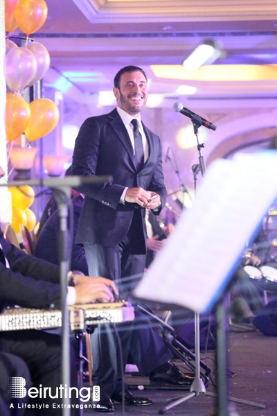 Phoenicia Hotel Beirut Beirut-Downtown New Year Wael Kfoury & Kazem el Saher on new year Lebanon