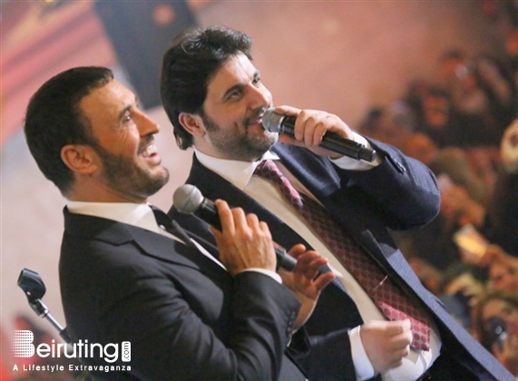 Phoenicia Hotel Beirut Beirut-Downtown New Year Wael Kfoury & Kazem el Saher on new year Lebanon