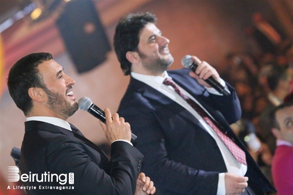 Phoenicia Hotel Beirut Beirut-Downtown New Year Wael Kfoury & Kazem el Saher on new year Lebanon