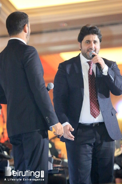 Phoenicia Hotel Beirut Beirut-Downtown New Year Wael Kfoury & Kazem el Saher on new year Lebanon