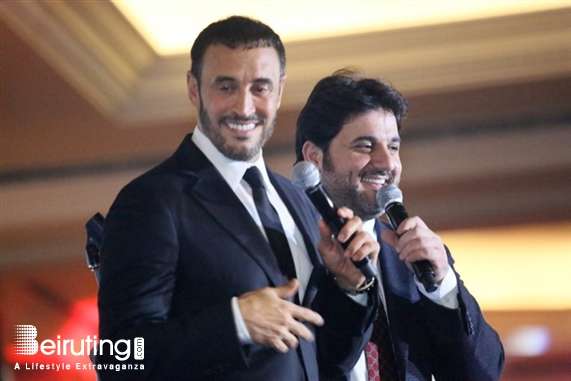 Phoenicia Hotel Beirut Beirut-Downtown New Year Wael Kfoury & Kazem el Saher on new year Lebanon