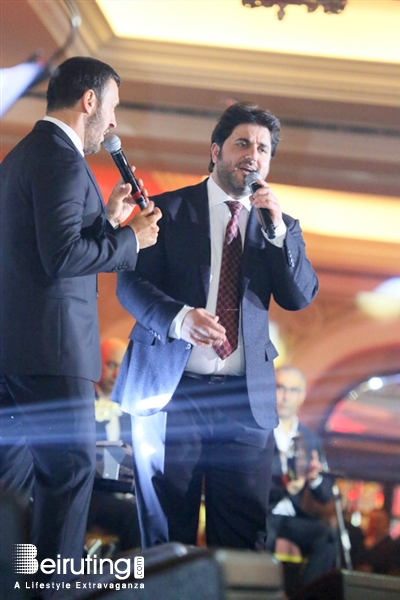 Phoenicia Hotel Beirut Beirut-Downtown New Year Wael Kfoury & Kazem el Saher on new year Lebanon