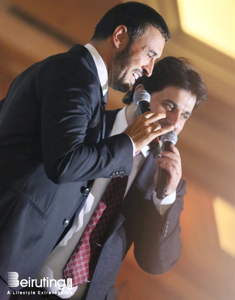 Phoenicia Hotel Beirut Beirut-Downtown New Year Wael Kfoury & Kazem el Saher on new year Lebanon