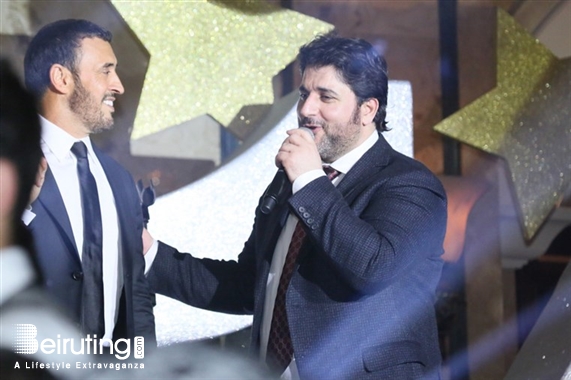 Phoenicia Hotel Beirut Beirut-Downtown New Year Wael Kfoury & Kazem el Saher on new year Lebanon