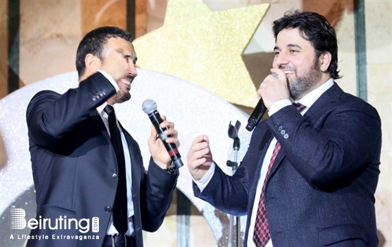 Phoenicia Hotel Beirut Beirut-Downtown New Year Wael Kfoury & Kazem el Saher on new year Lebanon