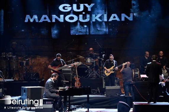 Byblos International Festival Jbeil Concert Guy Manoukian at Byblos Festival Lebanon